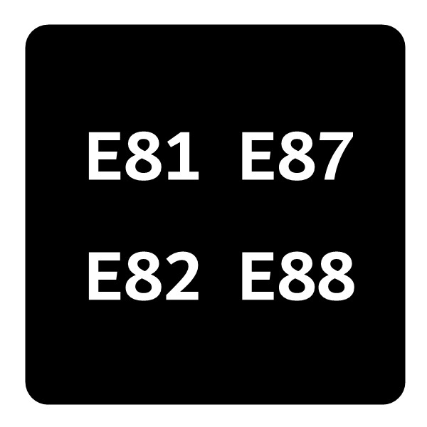 E81 - E82 - E87 - E88